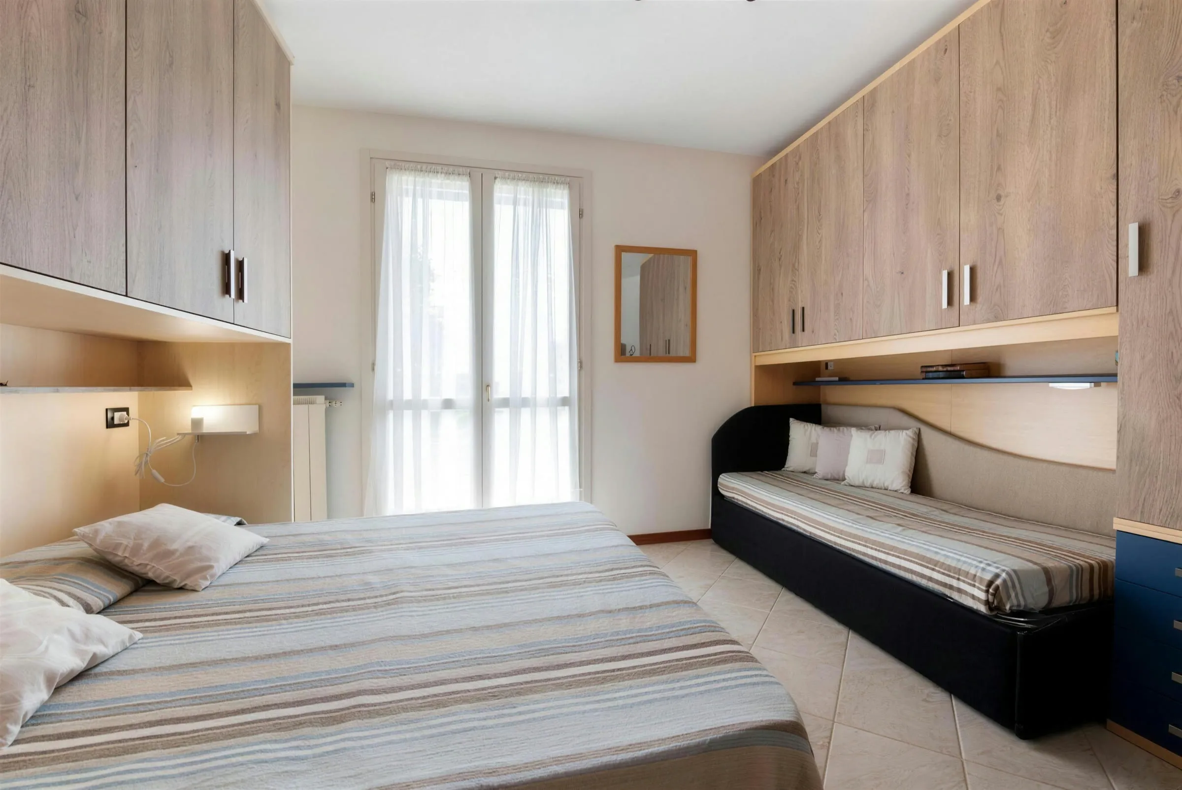 Bright double bedroom