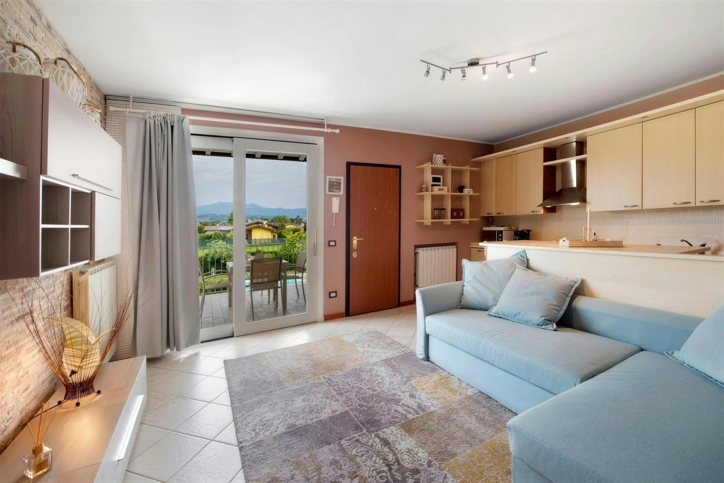 The living room